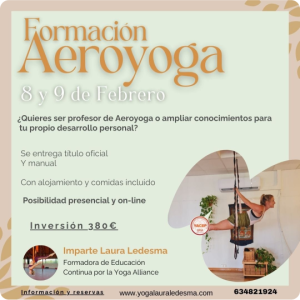 Curso de aeroyoga